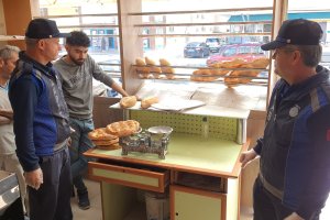 Zabıtadan fırınlara sıkı denetim