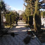 Mezarlıklar bayrama hazırlanıyor