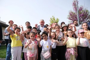 Millet Bahçesi çocuklarla şenlendi 