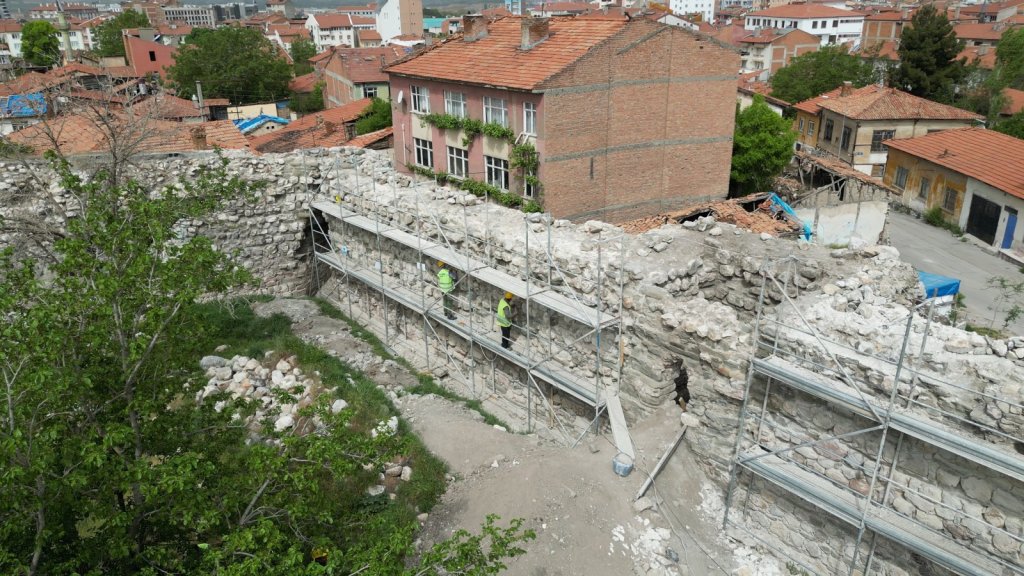 Çorum Kalesi’nde hummalı çalışma