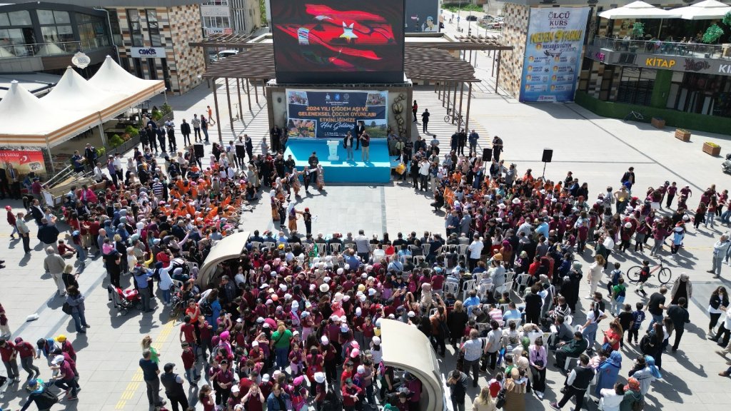 “Çiğdem Aşı ve Geleneksel Çocuk Oyunları Etkinliği" yapıldı