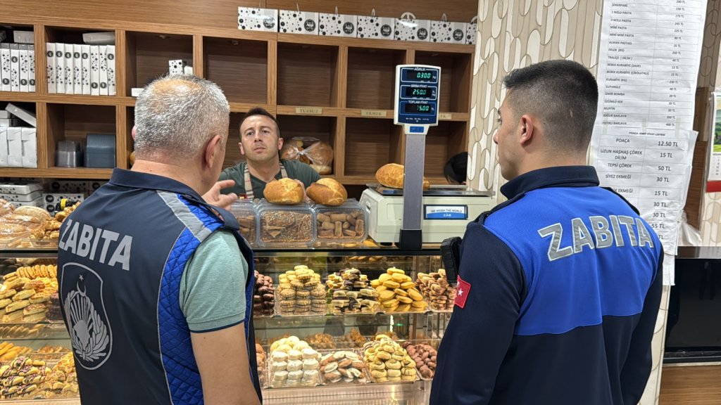 Zabıtadan fırınlara sıkı denetim
