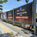 Belediyeden Filistine’e destek mesajı 