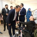 Engelli Eğitim Merkezi öğrencileri sergi açtı