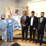 Engelli Eğitim Merkezi öğrencileri sergi açtı