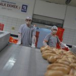 Meclis Grup Başkanları Halk Ekmek Fabrikası’nı gezdi