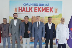 Meclis Grup Başkanları Halk Ekmek Fabrikası’nı gezdi