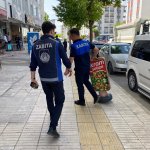 Belediye, kaldırım işgali yapan esnafı uyardı