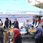 Çorum Belediyesi’nden hedik ikramı