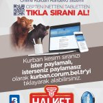 Belediyenin “Online Kurban Kesim Randevu Sistemi” açıldı