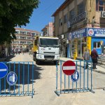 Taşhan Caddesi'nin kaldırımları yenileniyor