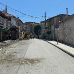 Taşhan Caddesi'nin kaldırımları yenileniyor
