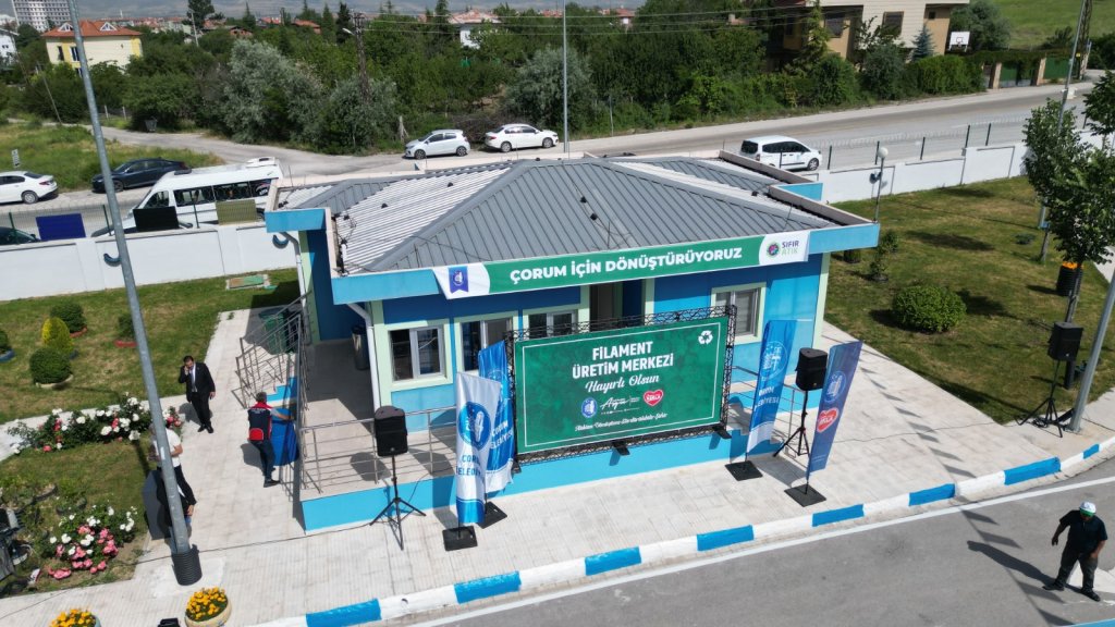 Çorum Belediyesi, Filament üretim tesisi açtı 