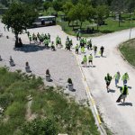 Balık adamlar daha temiz bir çevre için daldı 