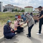 Çorum Belediyesi öğrencileri ve velileri yalnız bırakmadı