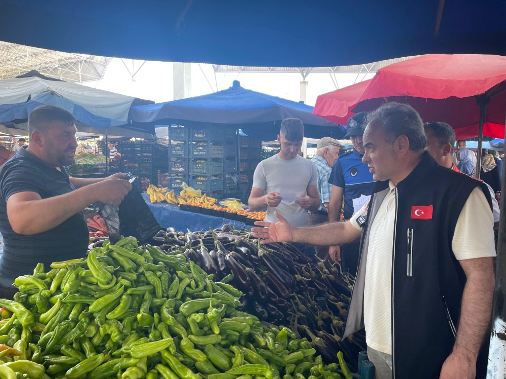 Pazarlara Temizlik Uyarısı