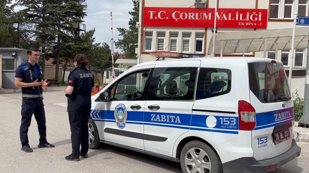 Sınava Zabıta Ekibi Yetiştirdi