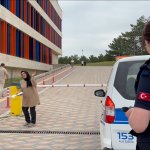 Sınava Zabıta Ekibi Yetiştirdi