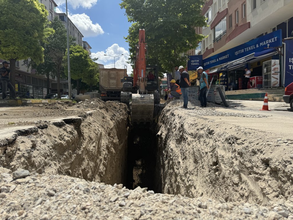 Bahabey Caddesi’nin Altyapısı Güçlendiriliyor