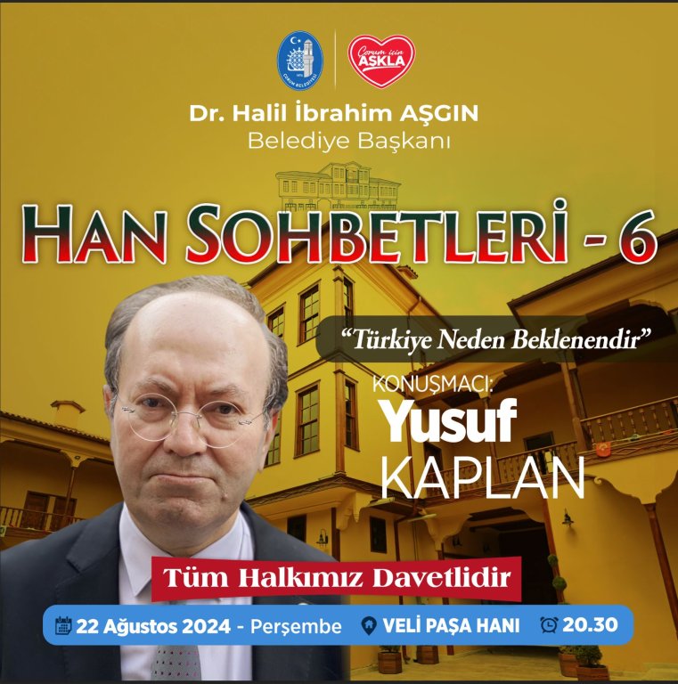 Han Sohbetleri 6 / Yusuf Kaplan-Türkiye Neden Beklenendir