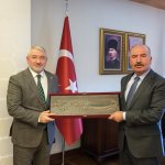 Vali Çalgan’a ilk ziyaret Başkan Aşgın’dan