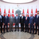 Vali Çalgan’a ilk ziyaret Başkan Aşgın’dan