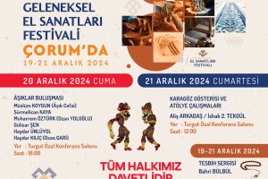 Geleneksel El Sanatları Festivali başlıyor