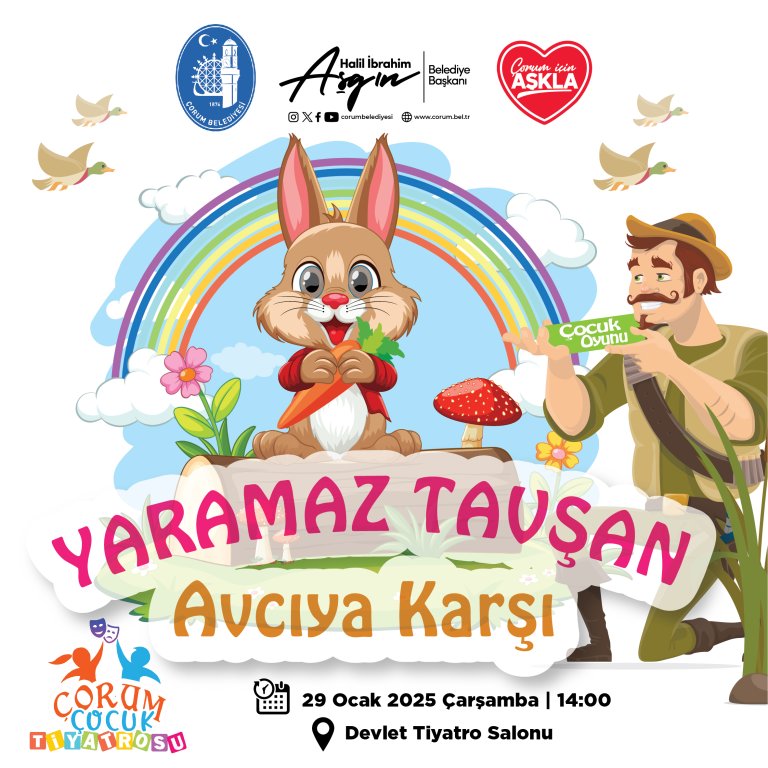 Yaramaz Tavşan Avcıya Karşı - Çocuk Oyunu
