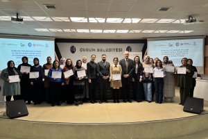 Kadın girişimciler sertifikalarını aldı