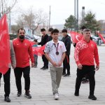 Avrupa Üçüncüsü Güreşçiye Coşkulu Karşılama