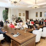 Avrupa Üçüncüsü Güreşçiye Coşkulu Karşılama