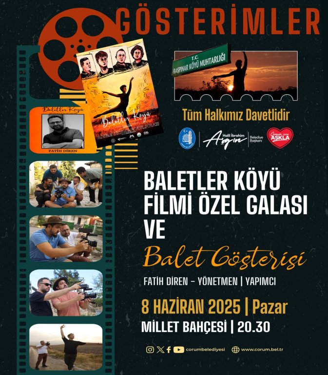 BALETLER KÖYÜ FİLMİ ÖZEL GÖSTERİMİ VE BALET GÖSTERİSİ