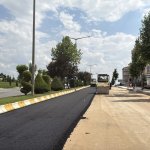 Bişkek Caddesi’ne 2 bin 200 ton asfalt