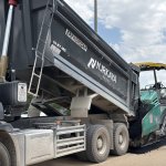 Bişkek Caddesi’ne 2 bin 200 ton asfalt