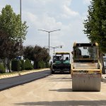 Bişkek Caddesi’ne 2 bin 200 ton asfalt