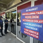 Bir markete daha kapatma cezası