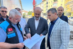 Albayrak Caddesi’nde çalışmalar başladı