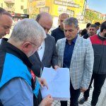 Albayrak Caddesi’nde çalışmalar başladı