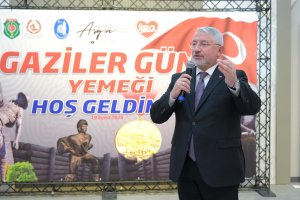 Gaziler Günü Dolayısıyla Yemek Düzenledi