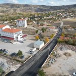 Çorum Belediyesi’nden Boğazkale’ye asfalt desteği