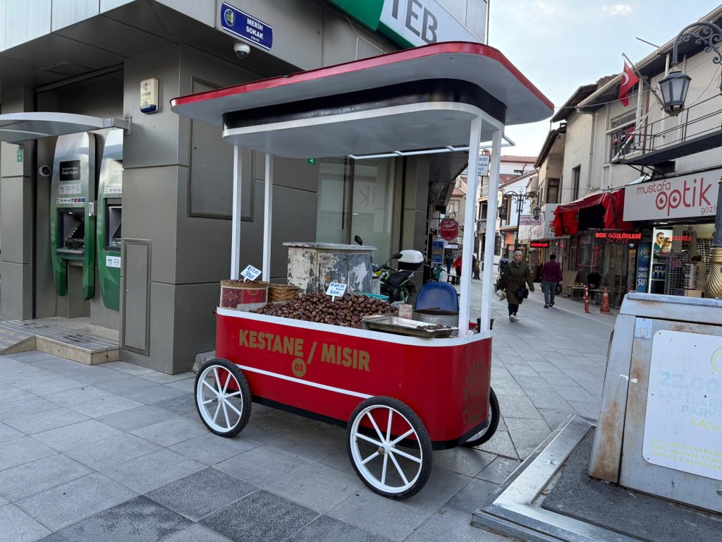 Çorum’da Kestane ve Mısır Arabalarına Yeni Standart