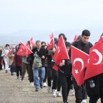 Kösedağ Zirvesine Cumhuriyet Yürüyüşü