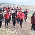 Kösedağ Zirvesine Cumhuriyet Yürüyüşü