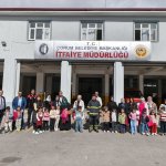 Minik Öğrencilerden İtfaiyecilere Ziyaret