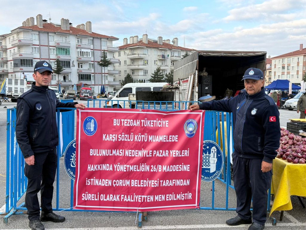 O Pazarcılar 2 Hafta Faaliyetten Men Edildi