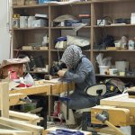 Kadın Eli Ahşabı Sanata Dönüştürüyor