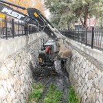 Melikgazi Deresi’nde hummalı çalışma 