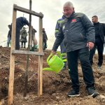 Nadık Şehir Ormanı’nda İlk Ağaçlar Toprakla Buluştu