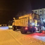 Belediye Ekiplerinden “Kar” Mesaisi 