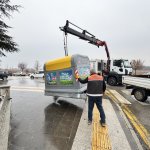 Çöp konteynerleri değişiyor